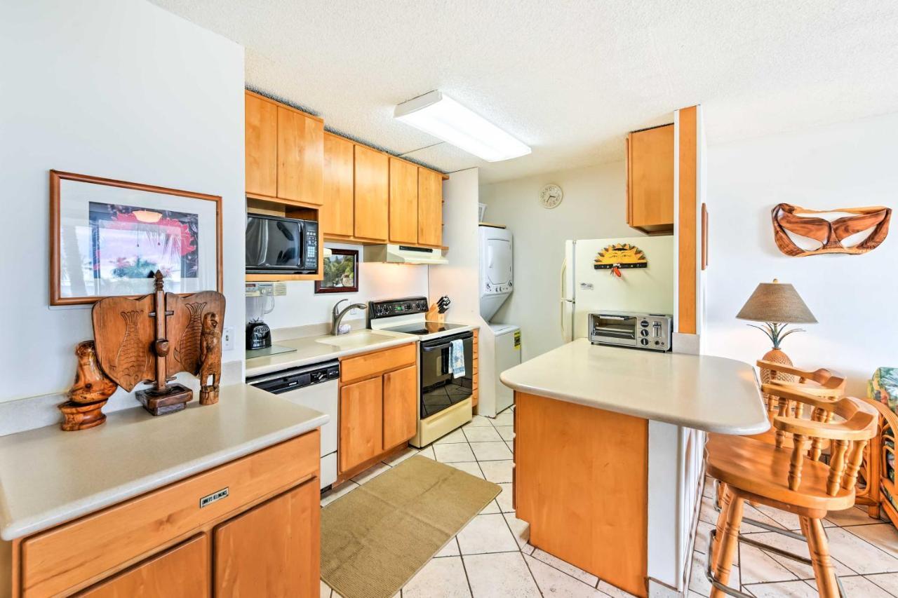 Condo With Private Lanai, Ocean View And On-Site Pool! Kihei Kültér fotó