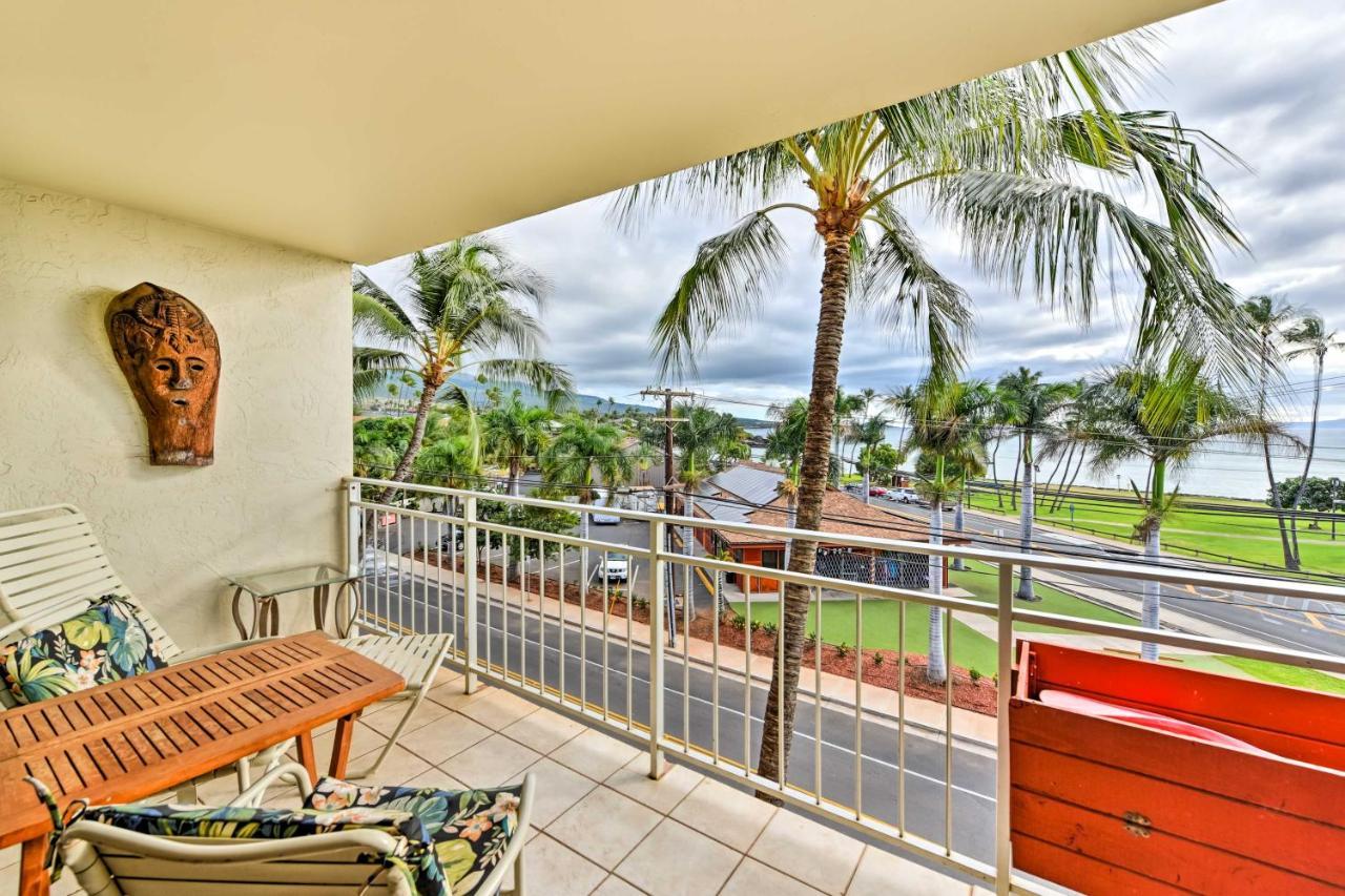 Condo With Private Lanai, Ocean View And On-Site Pool! Kihei Kültér fotó