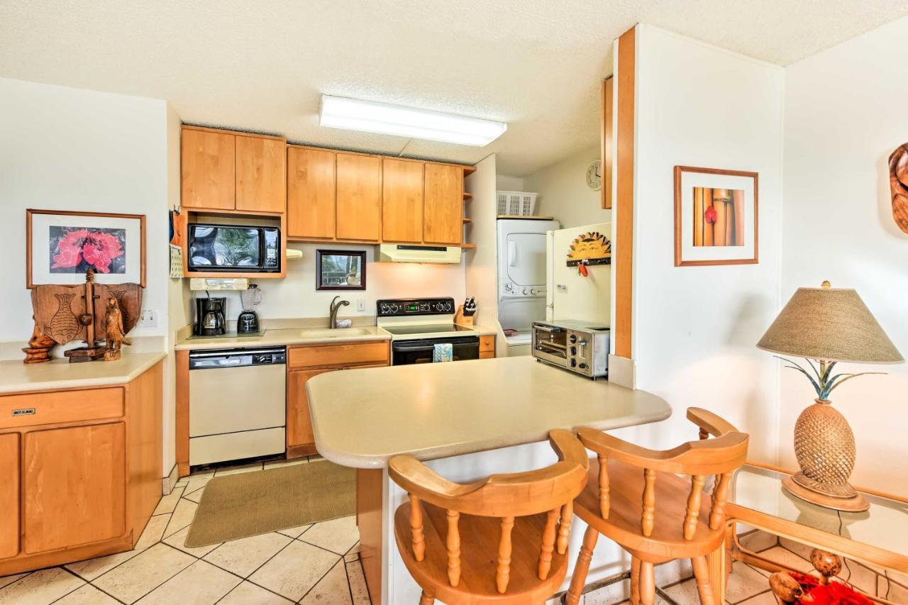 Condo With Private Lanai, Ocean View And On-Site Pool! Kihei Kültér fotó